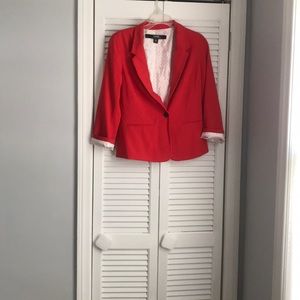 Red Stitch Fix Blazer